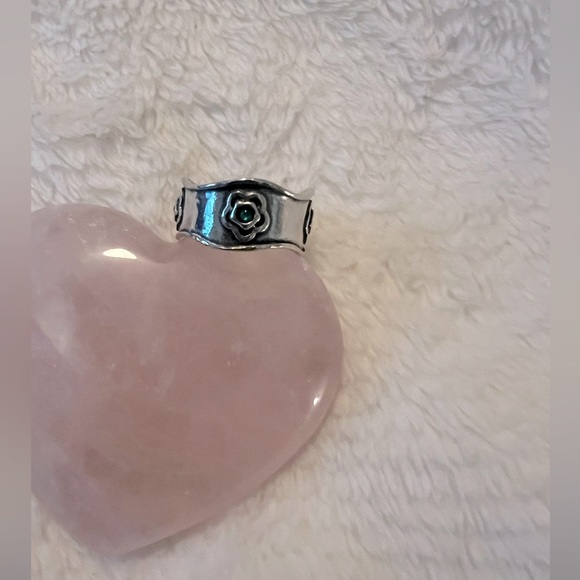 Vintage Shube’s Sterling Genuine Opal .925 Ring - Picture 4 of 9